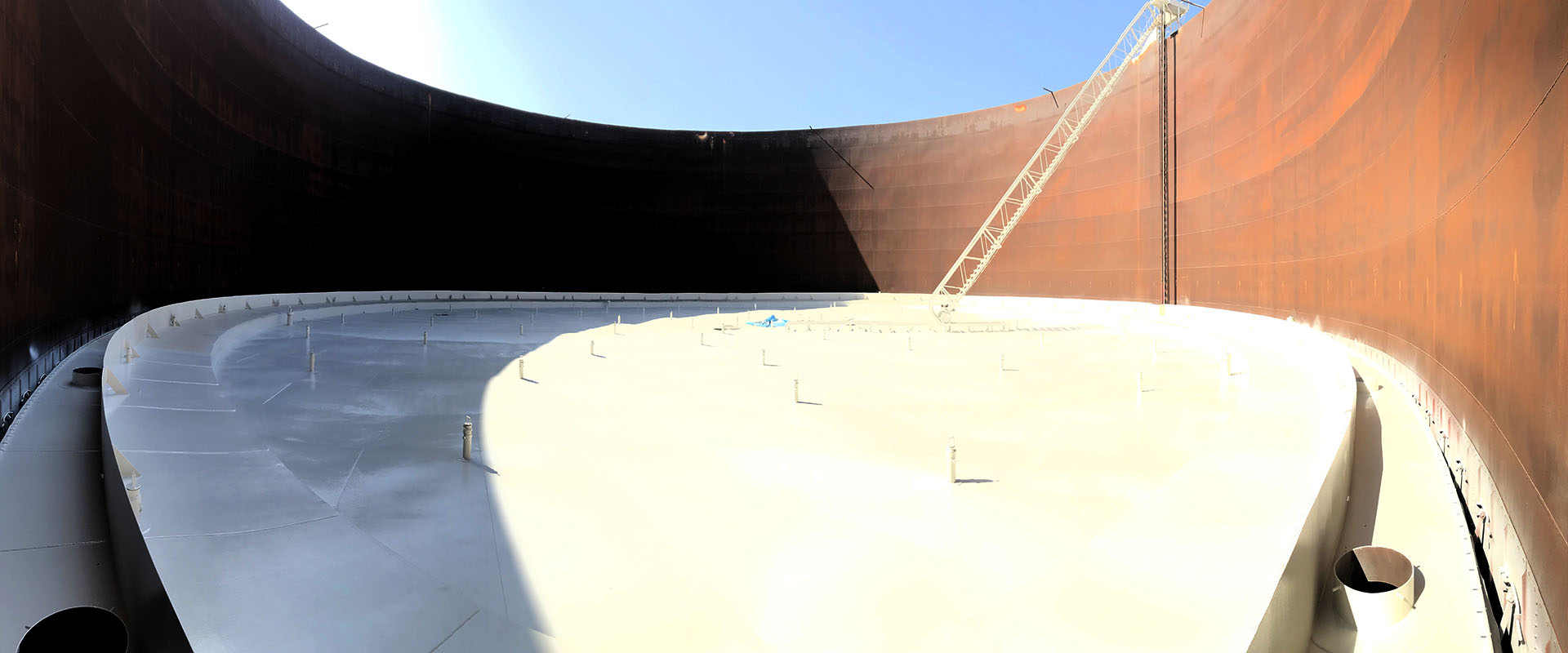 سقف مخزن شماره ۳